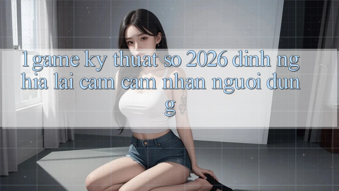 1. Game Kỹ Thuật Số 2026: Định Nghĩa Lại Cảm cảm nhận Người dùng