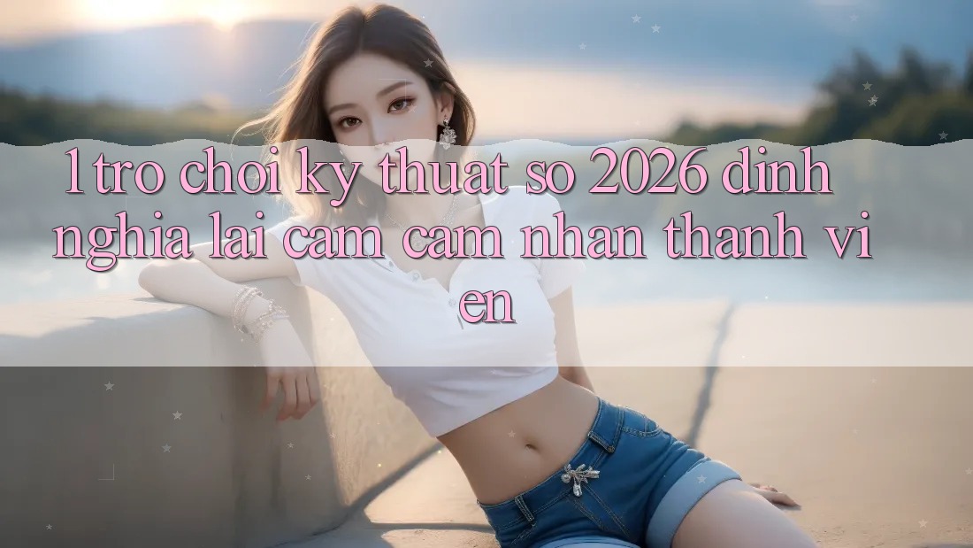1. Trò chơi Kỹ Thuật Số 2026: Định Nghĩa Lại Cảm cảm nhận Thành viên