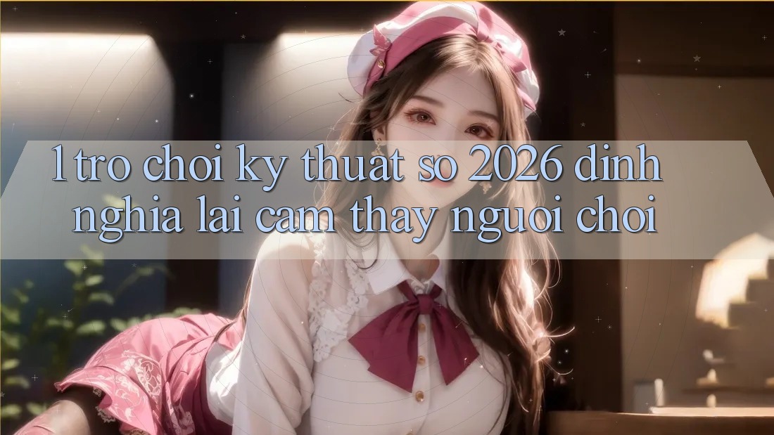1. Trò chơi Kỹ Thuật Số 2026: Định Nghĩa Lại Cảm thấy Người Chơi