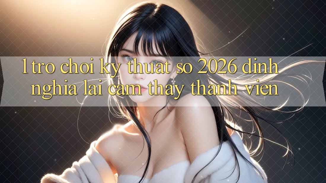 1. Trò chơi Kỹ Thuật Số 2026: Định Nghĩa Lại Cảm thấy Thành viên