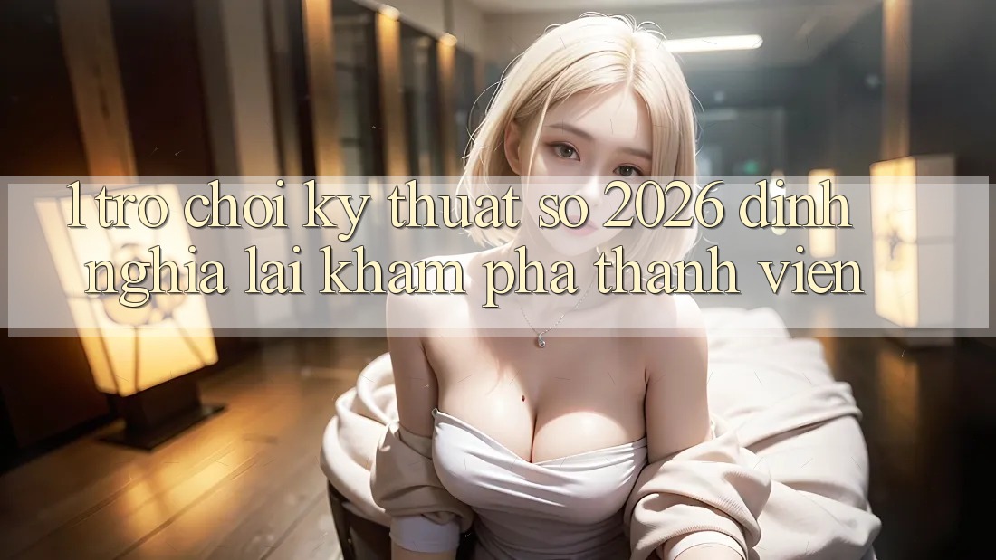1. Trò chơi Kỹ Thuật Số 2026: Định Nghĩa Lại Khám phá Thành viên