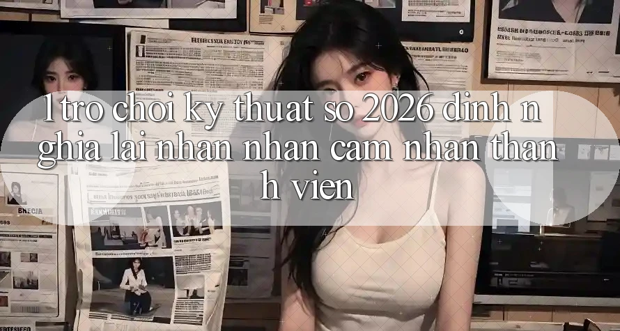 1. Trò chơi Kỹ Thuật Số 2026: Định Nghĩa Lại Nhận nhận cảm nhận Thành viên 1. Trò chơi Kỹ Thuật Số 2026: Định Nghĩa Lại Nhận nhận cảm nhận Thành viên