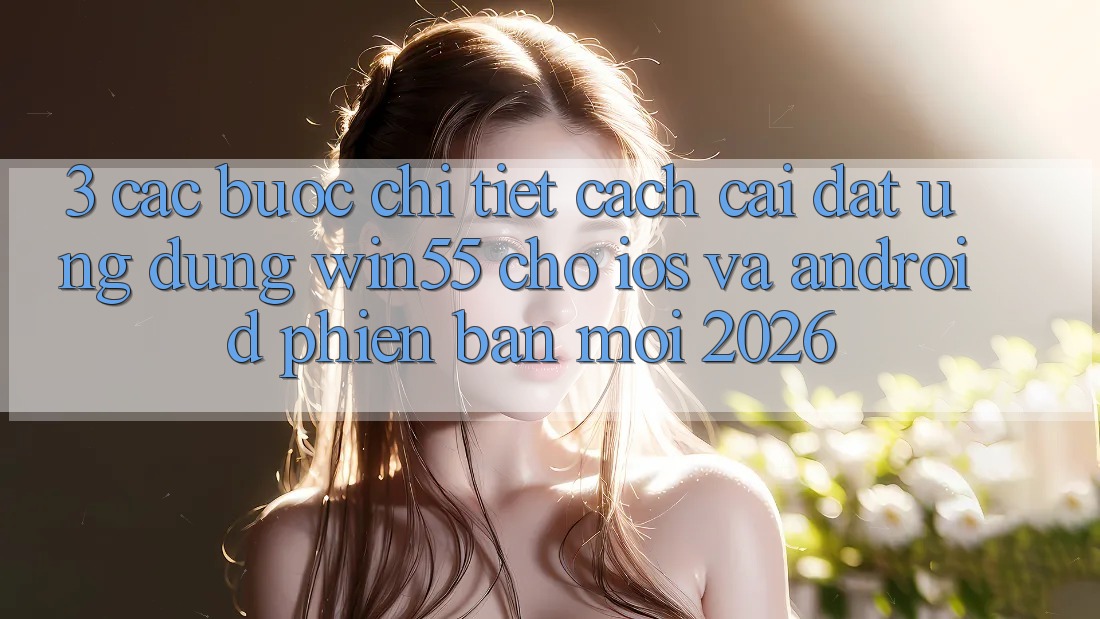 3. Các bước Chi Tiết Cách Cài đặt Ứng dụng Win55 Cho iOS Và Android Phiên bản mới 2026