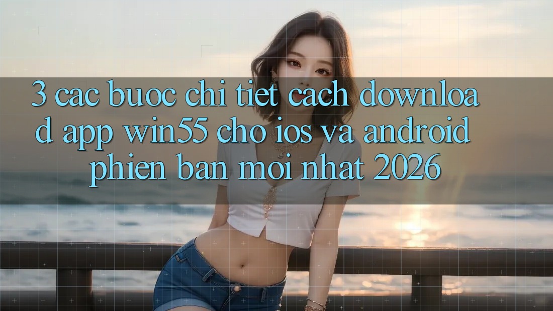 3. Các bước Chi Tiết Cách Download App Win55 Cho iOS Và Android Phiên bản mới Nhất 2026