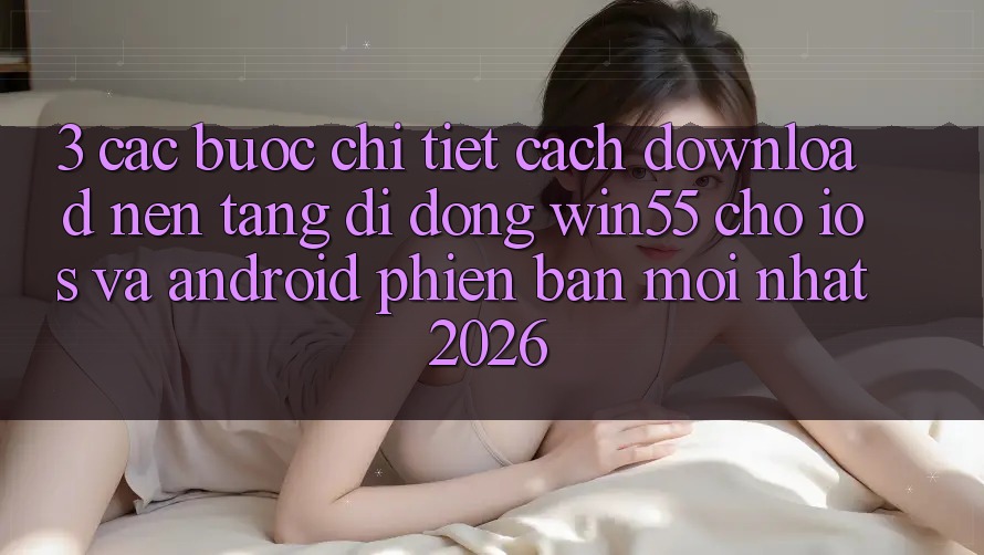3. Các bước Chi Tiết Cách Download Nền tảng di động Win55 Cho iOS Và Android Phiên bản mới Nhất 2026