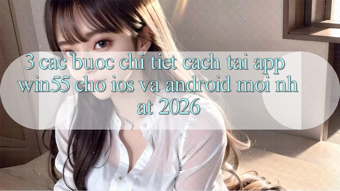3. Các bước Chi Tiết Cách Tải App Win55 Cho iOS Và Android Mới Nhất 2026