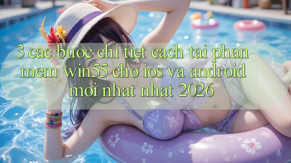3. Các bước Chi Tiết Cách Tải Phần mềm Win55 Cho iOS Và Android Mới nhất Nhất 2026