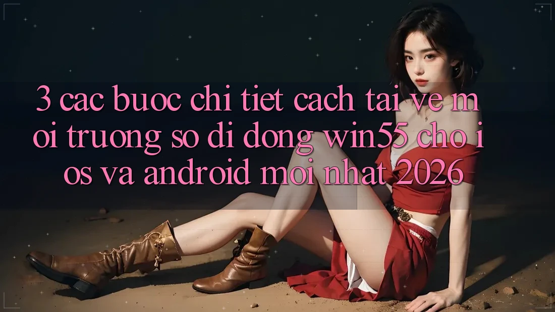 3. Các bước Chi Tiết Cách Tải về Môi trường số di động Win55 Cho iOS Và Android Mới Nhất 2026