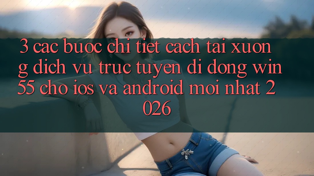 3. Các bước Chi Tiết Cách Tải xuống Dịch vụ trực tuyến di động Win55 Cho iOS Và Android Mới Nhất 2026