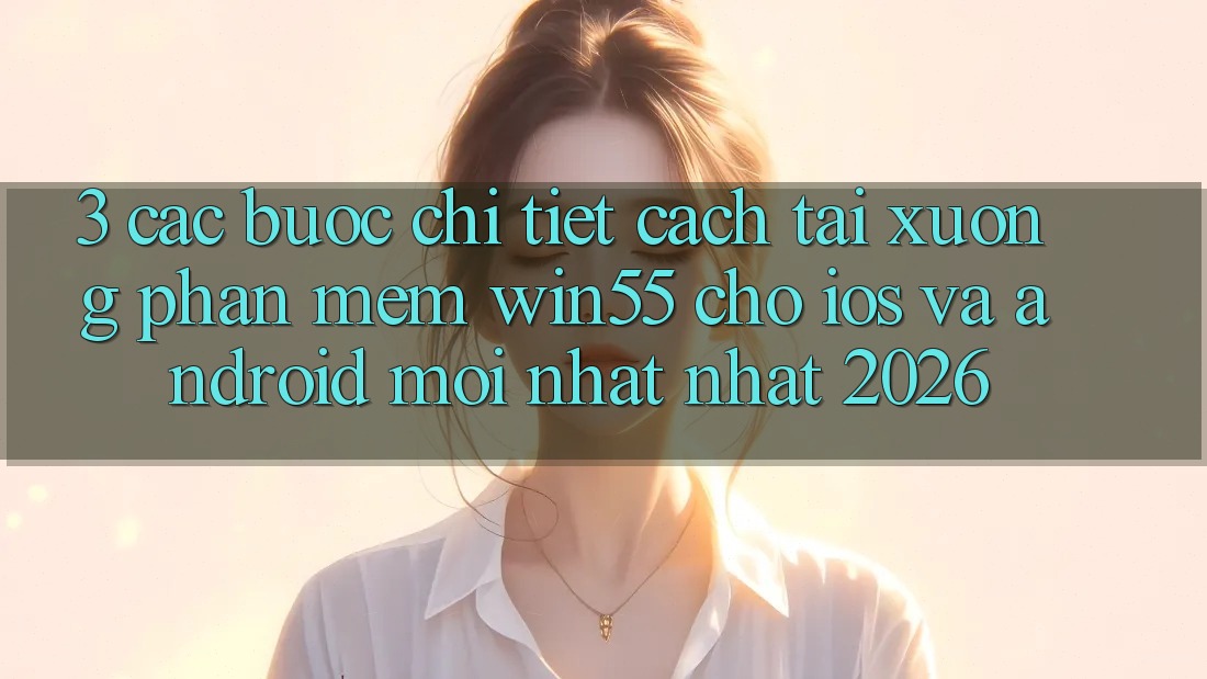 3. Các bước Chi Tiết Cách Tải xuống Phần mềm Win55 Cho iOS Và Android Mới nhất Nhất 2026 3. Các bước Chi Tiết Cách Tải xuống Phần mềm Win55 Cho iOS Và Android Mới nhất Nhất 2026