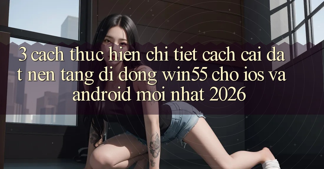 3. Cách thực hiện Chi Tiết Cách Cài đặt Nền tảng di động Win55 Cho iOS Và Android Mới Nhất 2026
