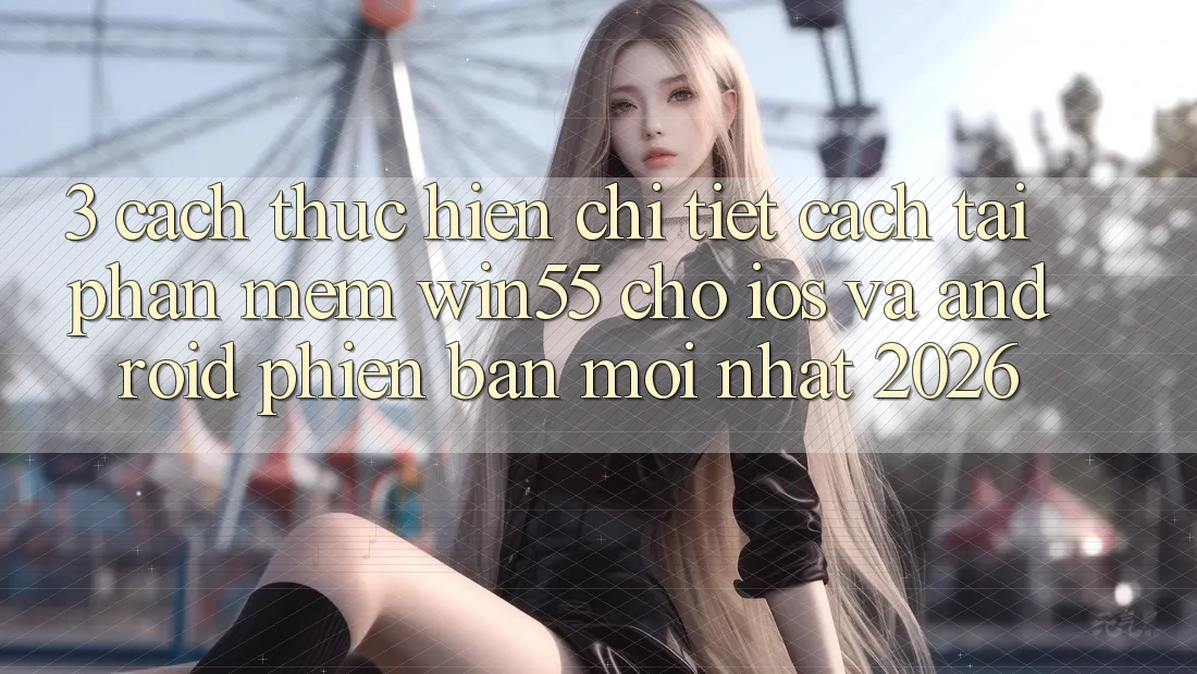 3. Cách thực hiện Chi Tiết Cách Tải Phần mềm Win55 Cho iOS Và Android Phiên bản mới Nhất 2026