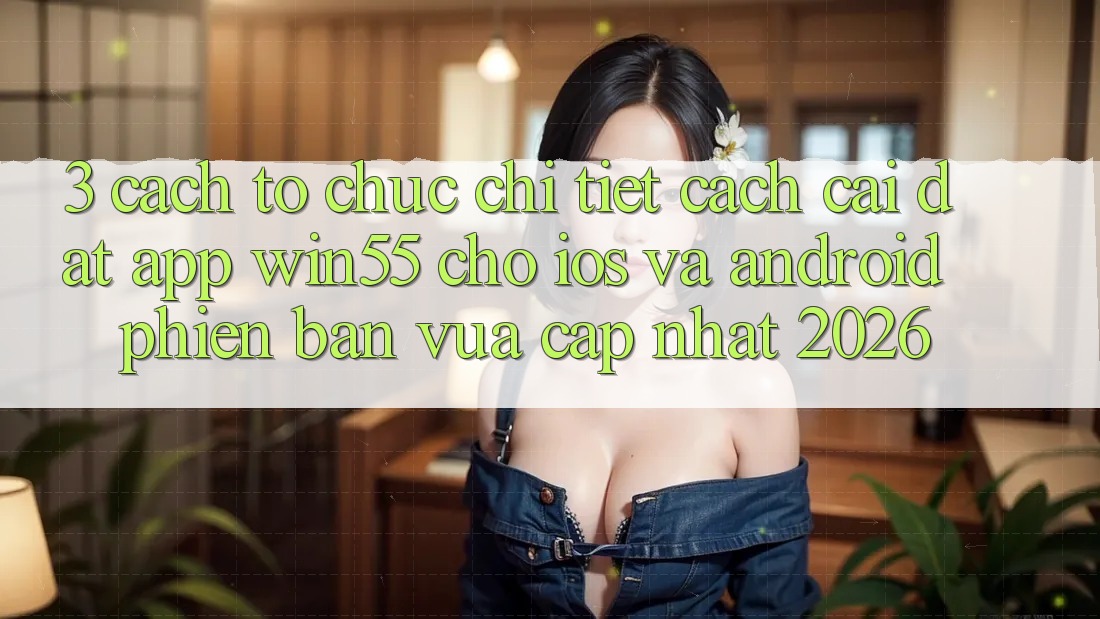 3. Cách tổ chức Chi Tiết Cách Cài đặt App Win55 Cho iOS Và Android Phiên bản vừa cập nhật 2026 3. Cách tổ chức Chi Tiết Cách Cài đặt App Win55 Cho iOS Và Android Phiên bản vừa cập nhật 2026