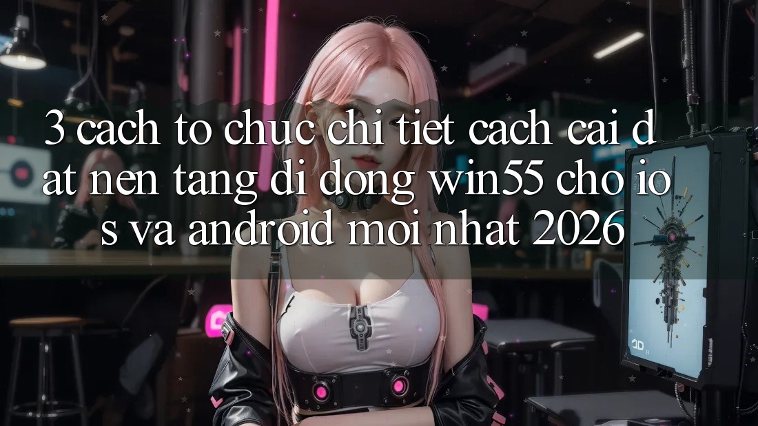 3. Cách tổ chức Chi Tiết Cách Cài đặt Nền tảng di động Win55 Cho iOS Và Android Mới Nhất 2026