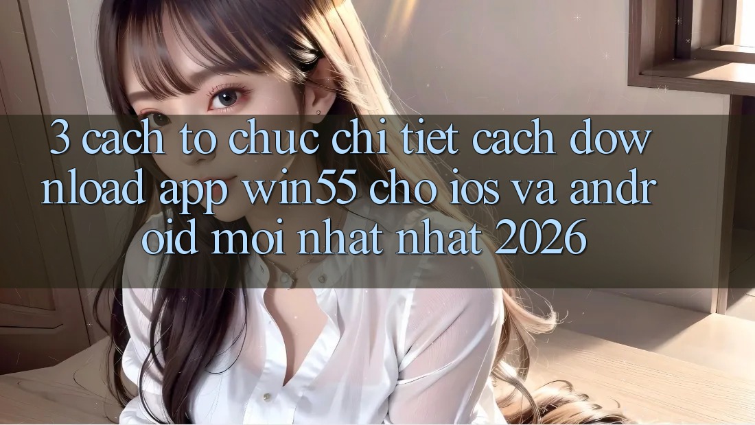 3. Cách tổ chức Chi Tiết Cách Download App Win55 Cho iOS Và Android Mới nhất Nhất 2026 3. Cách tổ chức Chi Tiết Cách Download App Win55 Cho iOS Và Android Mới nhất Nhất 2026