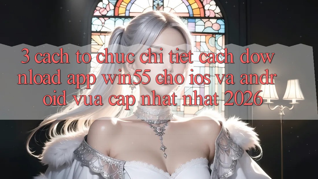 3. Cách tổ chức Chi Tiết Cách Download App Win55 Cho iOS Và Android Vừa cập nhật Nhất 2026
