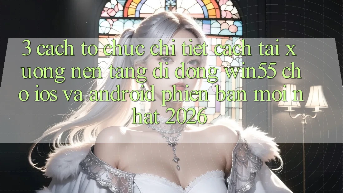 3. Cách tổ chức Chi Tiết Cách Tải xuống Nền tảng di động Win55 Cho iOS Và Android Phiên bản mới Nhất 2026