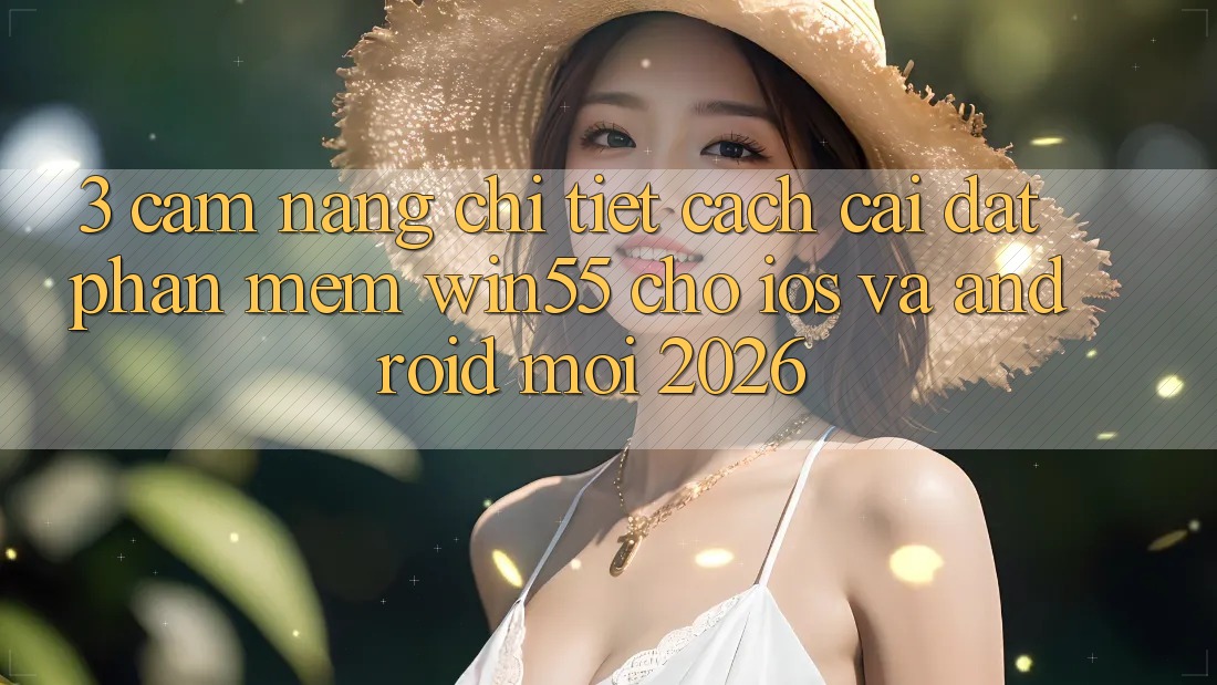 3. Cẩm nang Chi Tiết Cách Cài đặt Phần mềm Win55 Cho iOS Và Android Mới 2026