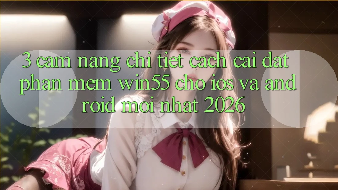 3. Cẩm nang Chi Tiết Cách Cài đặt Phần mềm Win55 Cho iOS Và Android Mới Nhất 2026