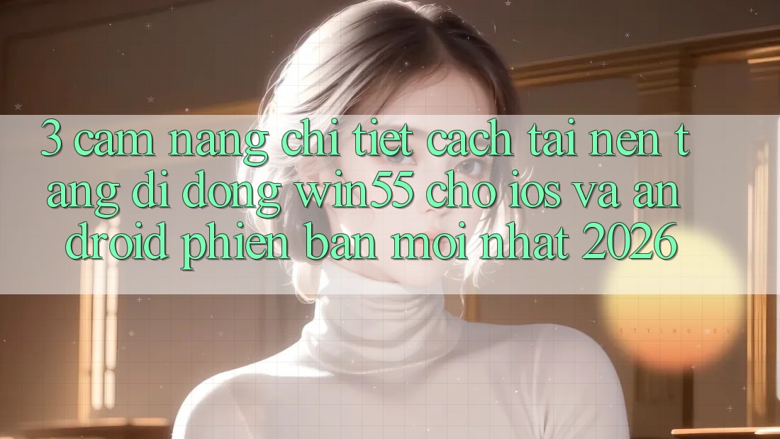 3. Cẩm nang Chi Tiết Cách Tải Nền tảng di động Win55 Cho iOS Và Android Phiên bản mới nhất 2026