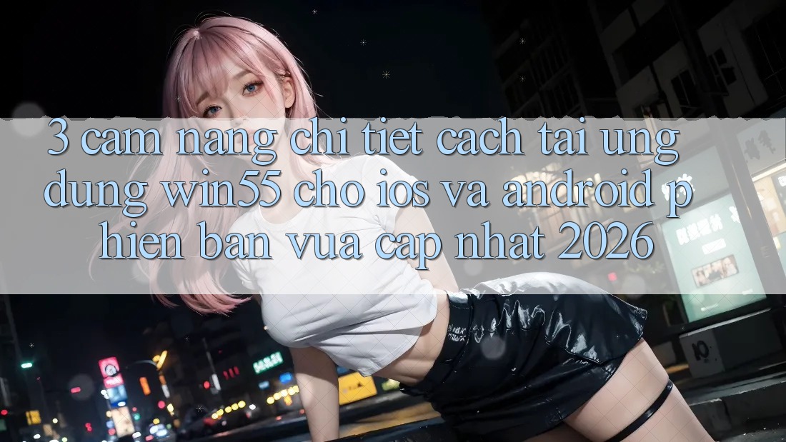 3. Cẩm nang Chi Tiết Cách Tải Ứng dụng Win55 Cho iOS Và Android Phiên bản vừa cập nhật 2026
