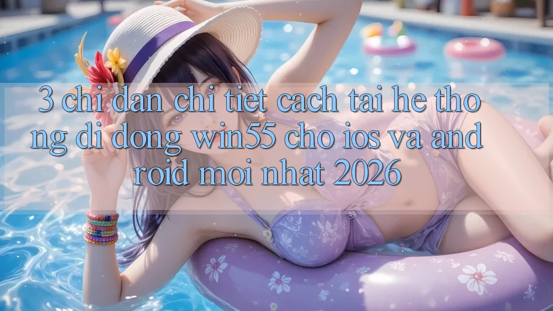 3. Chỉ dẫn Chi Tiết Cách Tải Hệ thống di động Win55 Cho iOS Và Android Mới Nhất 2026