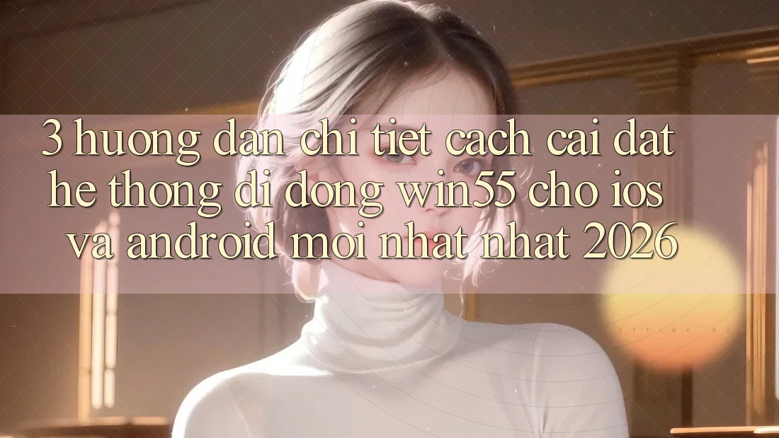 3. Hướng Dẫn Chi Tiết Cách Cài đặt Hệ thống di động Win55 Cho iOS Và Android Mới nhất Nhất 2026