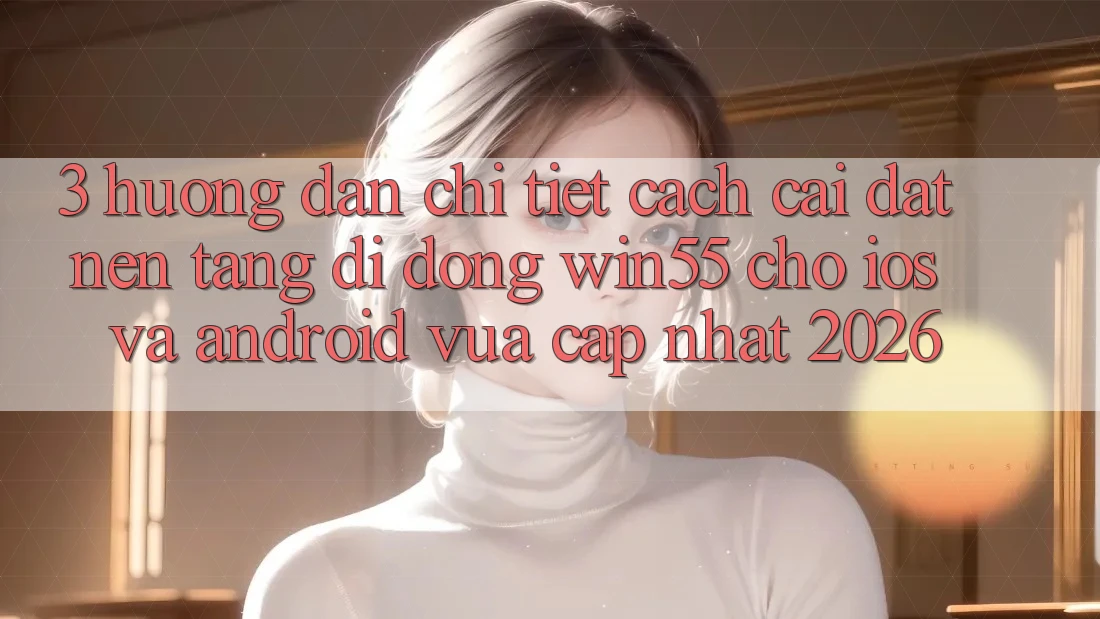 3. Hướng dẫn Chi Tiết Cách Cài đặt Nền tảng di động Win55 Cho iOS Và Android Vừa cập nhật 2026