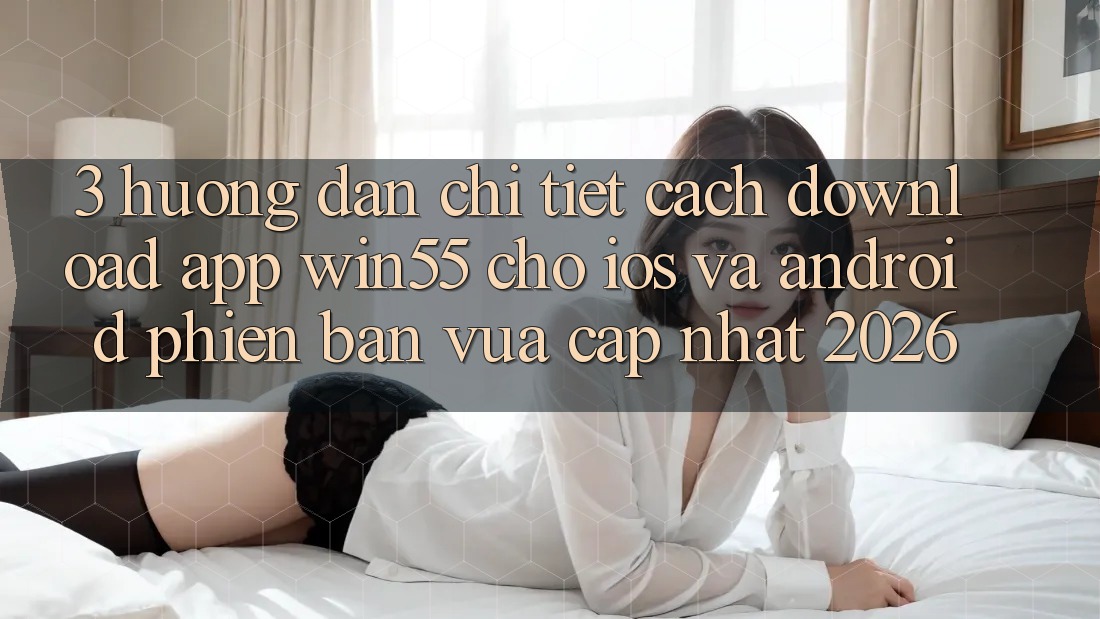 3. Hướng Dẫn Chi Tiết Cách Download App Win55 Cho iOS Và Android Phiên bản vừa cập nhật 2026