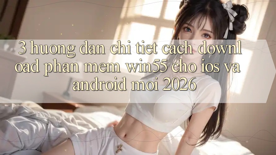 3. Hướng Dẫn Chi Tiết Cách Download Phần mềm Win55 Cho iOS Và Android Mới 2026