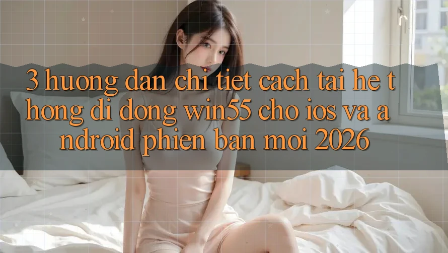 3. Hướng dẫn Chi Tiết Cách Tải Hệ thống di động Win55 Cho iOS Và Android Phiên bản mới 2026
