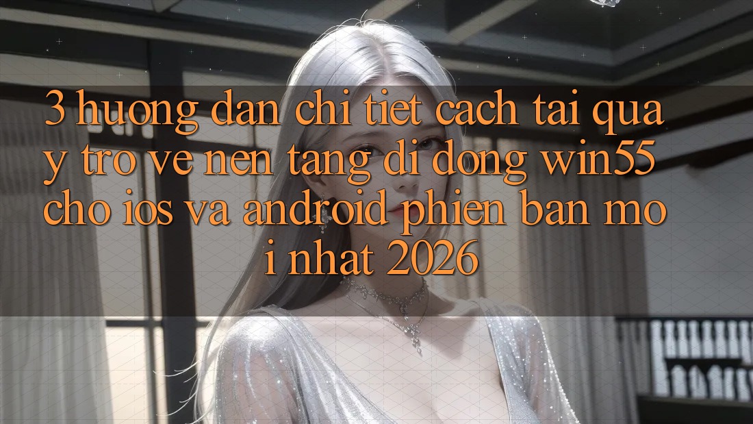 3. Hướng Dẫn Chi Tiết Cách Tải quay trở về Nền tảng di động Win55 Cho iOS Và Android Phiên bản mới Nhất 2026