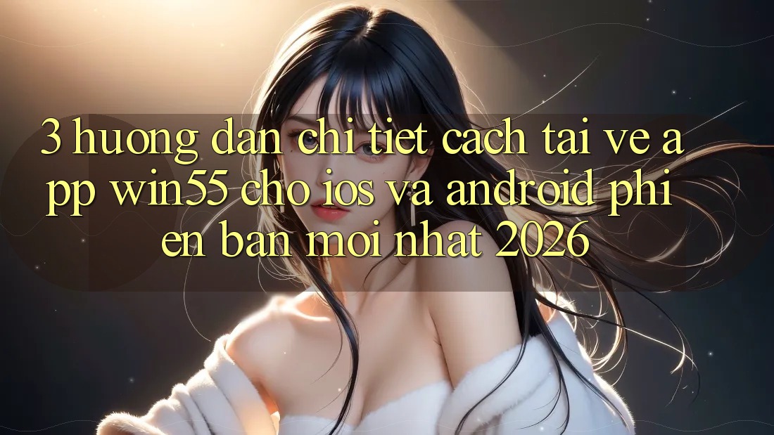 3. Hướng Dẫn Chi Tiết Cách Tải về App Win55 Cho iOS Và Android Phiên bản mới Nhất 2026