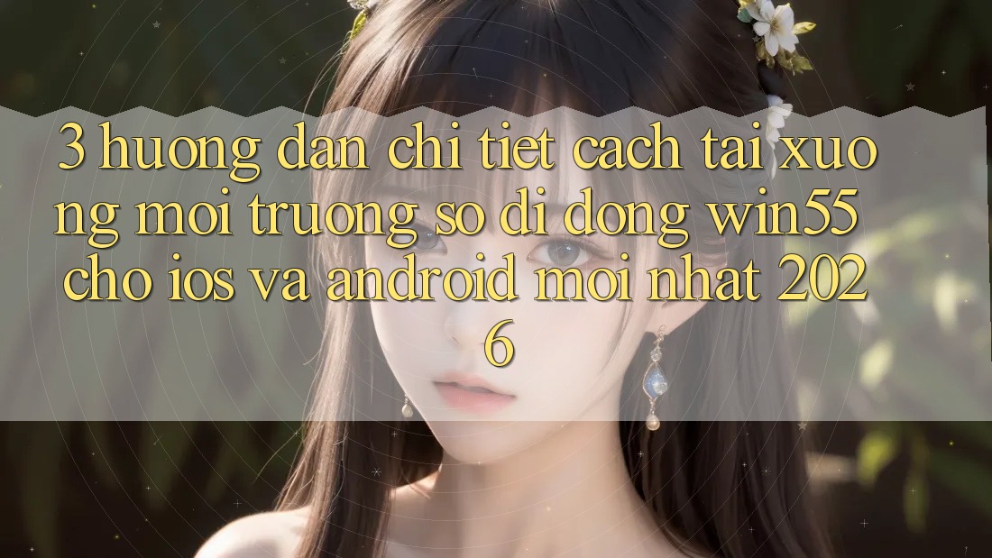 3. Hướng Dẫn Chi Tiết Cách Tải xuống Môi trường số di động Win55 Cho iOS Và Android Mới Nhất 2026