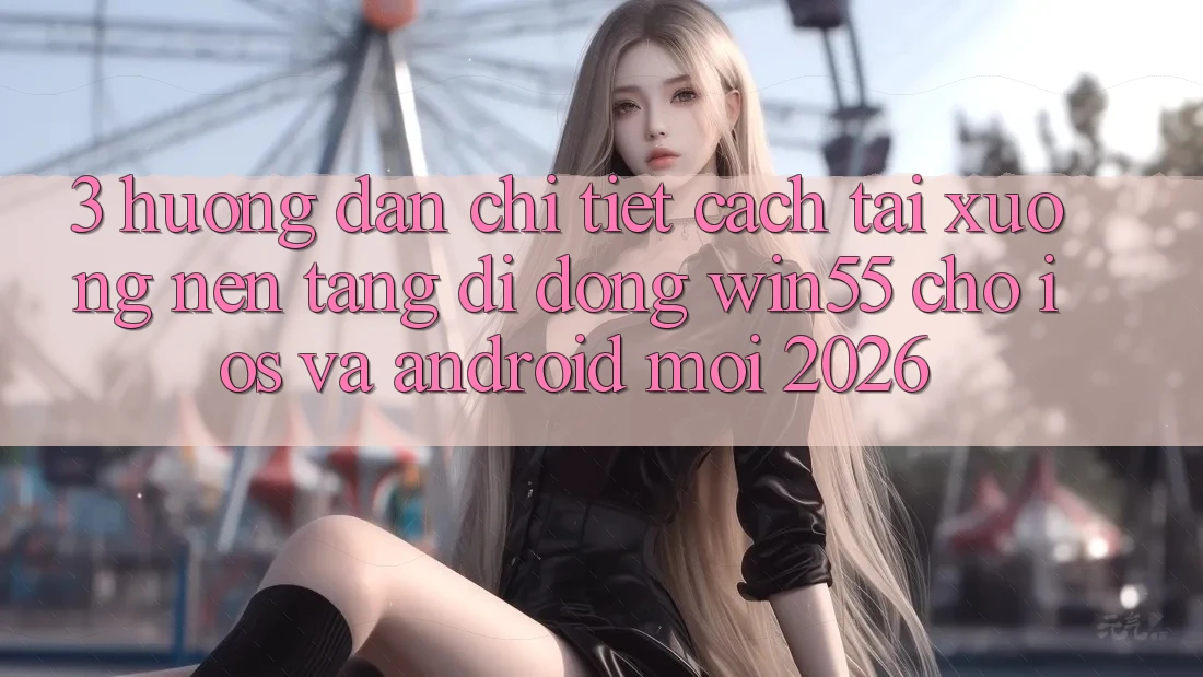 3. Hướng Dẫn Chi Tiết Cách Tải xuống Nền tảng di động Win55 Cho iOS Và Android Mới 2026