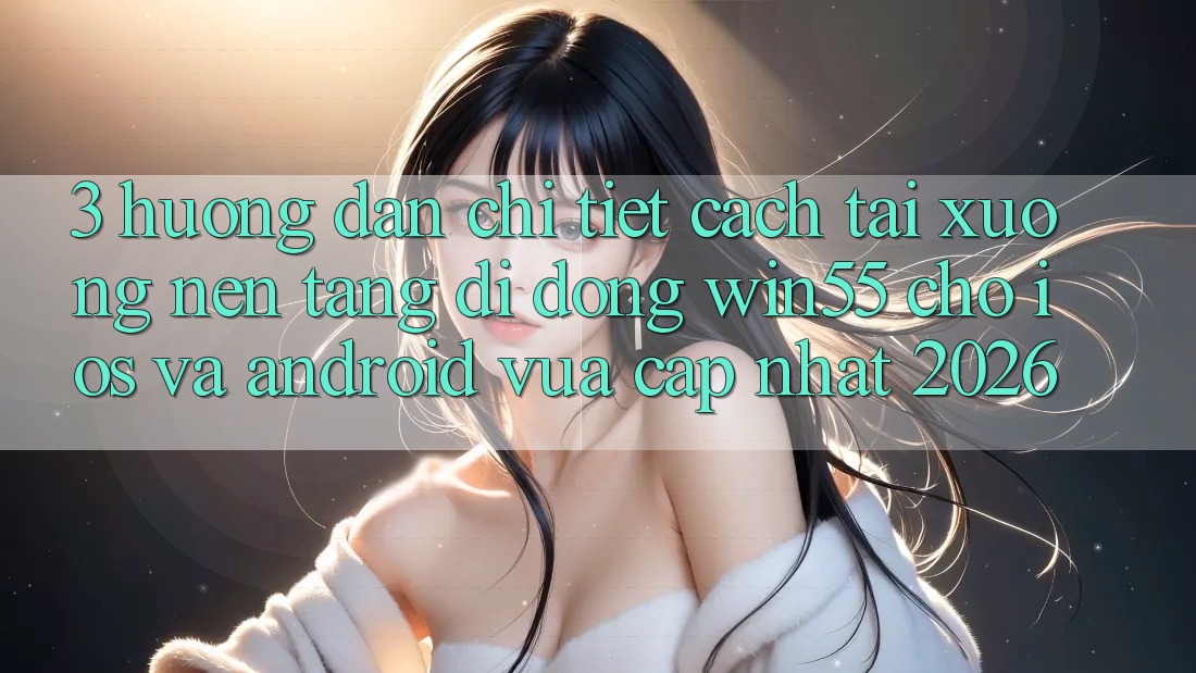 3. Hướng Dẫn Chi Tiết Cách Tải xuống Nền tảng di động Win55 Cho iOS Và Android Vừa cập nhật 2026