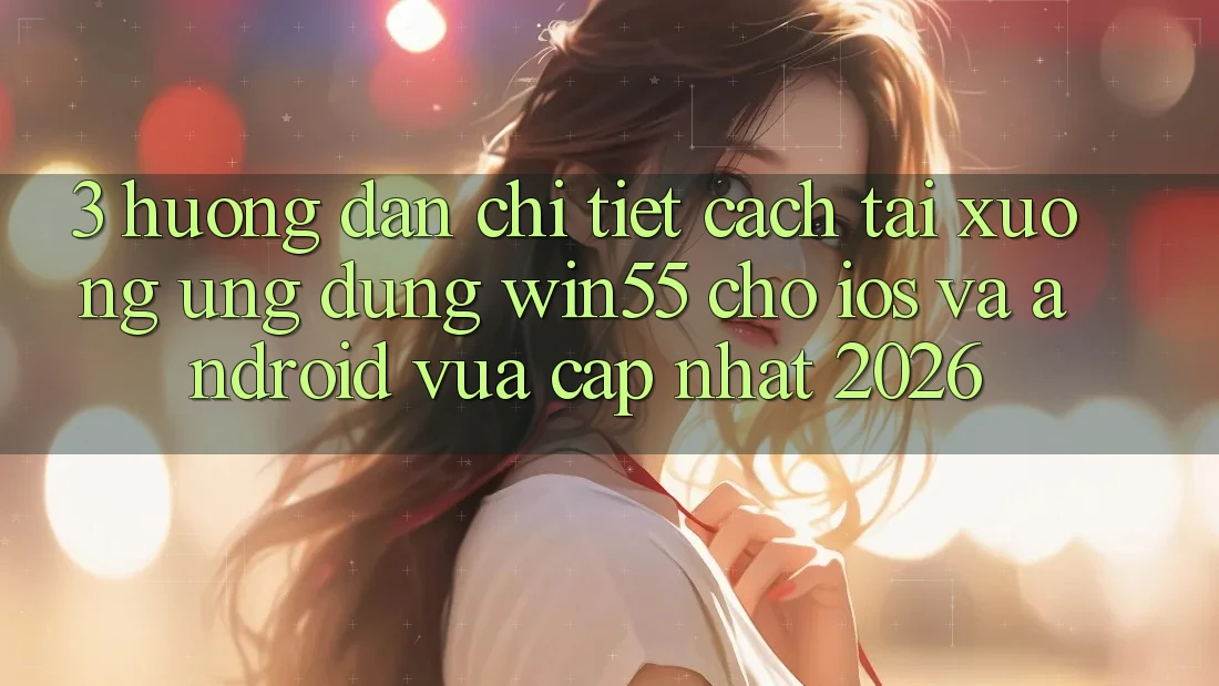 3. Hướng Dẫn Chi Tiết Cách Tải xuống Ứng dụng Win55 Cho iOS Và Android Vừa cập nhật 2026