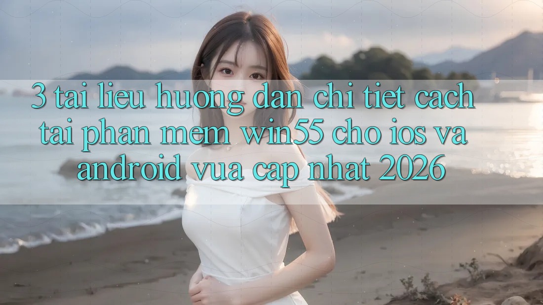 3. Tài liệu hướng dẫn Chi Tiết Cách Tải Phần mềm Win55 Cho iOS Và Android Vừa cập nhật 2026