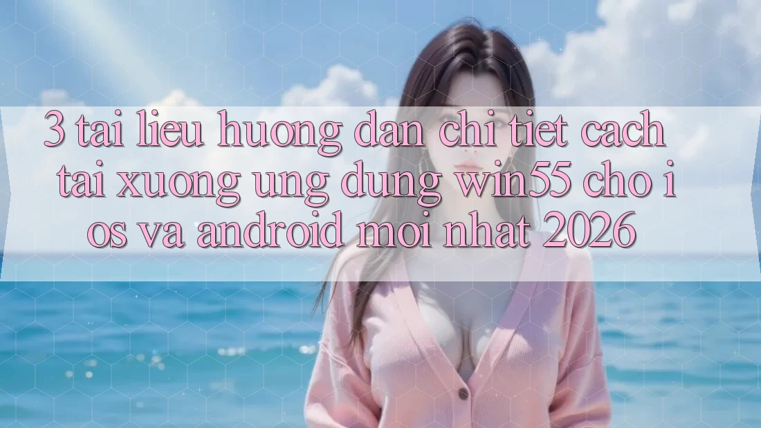 3. Tài liệu hướng dẫn Chi Tiết Cách Tải xuống Ứng dụng Win55 Cho iOS Và Android Mới Nhất 2026