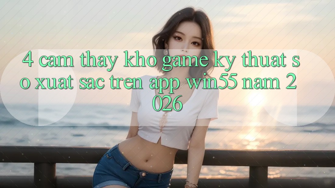 4. Cảm thấy Kho Game Kỹ Thuật Số Xuất sắc Trên App Win55 Năm 2026