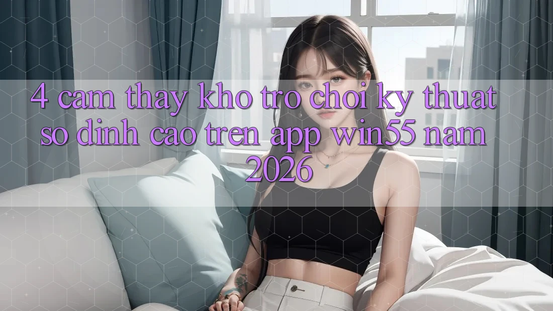 4. Cảm thấy Kho Trò chơi Kỹ Thuật Số Đỉnh cao Trên App Win55 Năm 2026 4. Cảm thấy Kho Trò chơi Kỹ Thuật Số Đỉnh cao Trên App Win55 Năm 2026