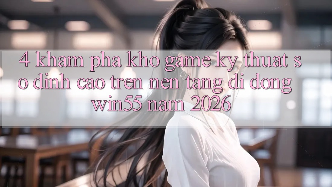 4. Khám Phá Kho Game Kỹ Thuật Số Đỉnh Cao Trên Nền tảng di động Win55 Năm 2026 4. Khám Phá Kho Game Kỹ Thuật Số Đỉnh Cao Trên Nền tảng di động Win55 Năm 2026