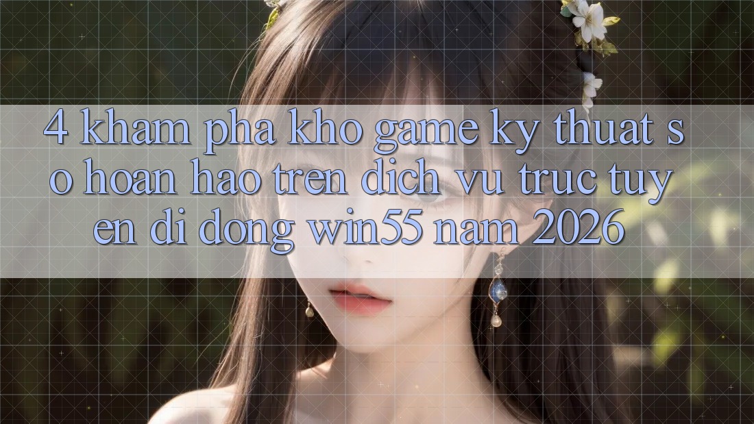 4. Khám Phá Kho Game Kỹ Thuật Số Hoàn hảo Trên Dịch vụ trực tuyến di động Win55 Năm 2026 4. Khám Phá Kho Game Kỹ Thuật Số Hoàn hảo Trên Dịch vụ trực tuyến di động Win55 Năm 2026