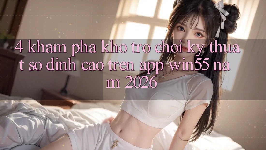 4. Khám Phá Kho Trò chơi Kỹ Thuật Số Đỉnh Cao Trên App Win55 Năm 2026 4. Khám Phá Kho Trò chơi Kỹ Thuật Số Đỉnh Cao Trên App Win55 Năm 2026