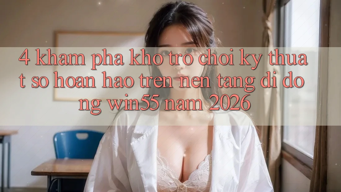 4. Khám Phá Kho Trò chơi Kỹ Thuật Số Hoàn hảo Trên Nền tảng di động Win55 Năm 2026