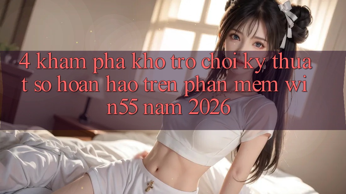 4. Khám Phá Kho Trò chơi Kỹ Thuật Số Hoàn hảo Trên Phần mềm Win55 Năm 2026