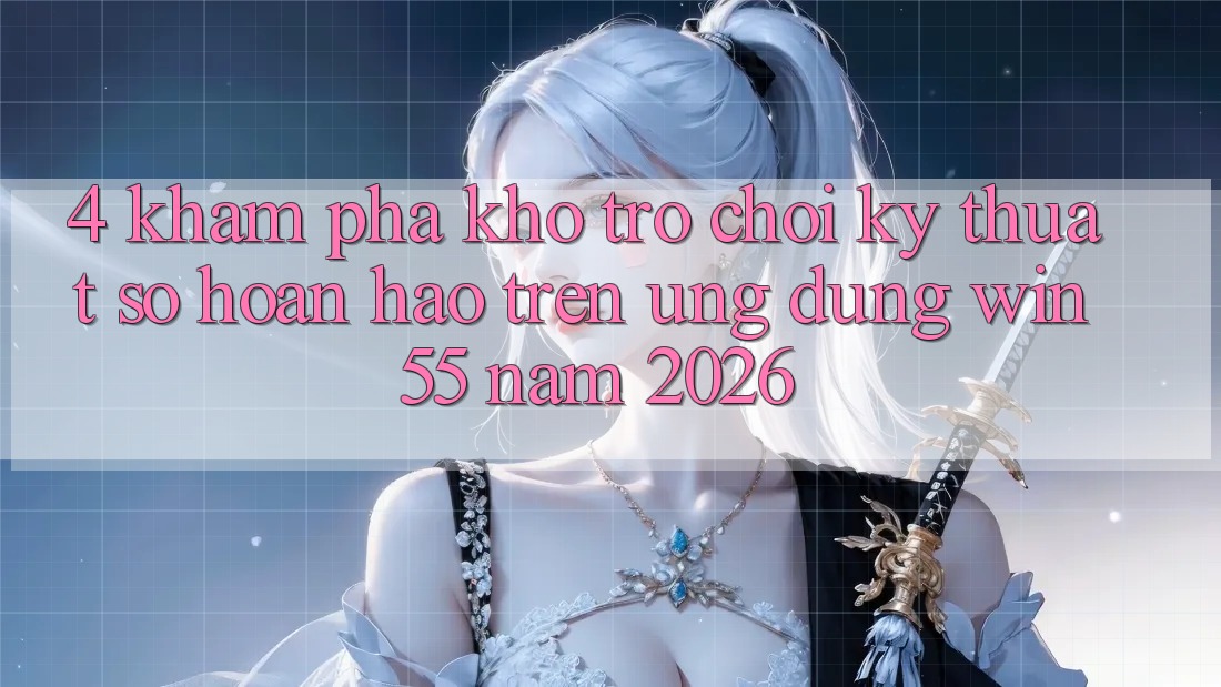 4. Khám Phá Kho Trò chơi Kỹ Thuật Số Hoàn hảo Trên Ứng dụng Win55 Năm 2026