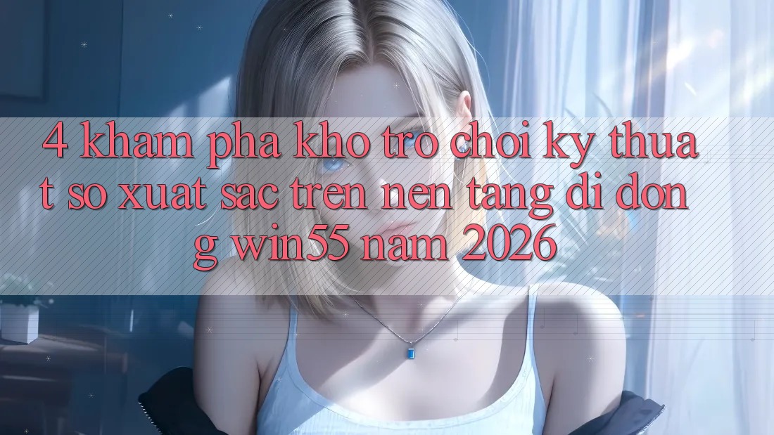 4. Khám Phá Kho Trò chơi Kỹ Thuật Số Xuất sắc Trên Nền tảng di động Win55 Năm 2026 4. Khám Phá Kho Trò chơi Kỹ Thuật Số Xuất sắc Trên Nền tảng di động Win55 Năm 2026