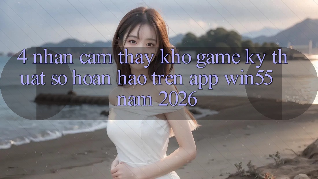 4. Nhận cảm thấy Kho Game Kỹ Thuật Số Hoàn hảo Trên App Win55 Năm 2026 4. Nhận cảm thấy Kho Game Kỹ Thuật Số Hoàn hảo Trên App Win55 Năm 2026