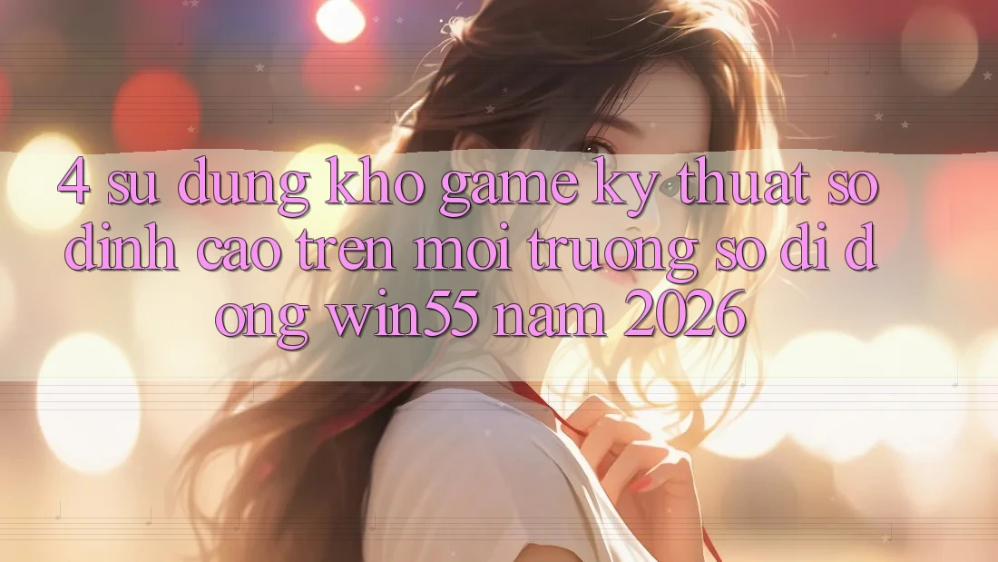 4. Sử dụng Kho Game Kỹ Thuật Số Đỉnh Cao Trên Môi trường số di động Win55 Năm 2026